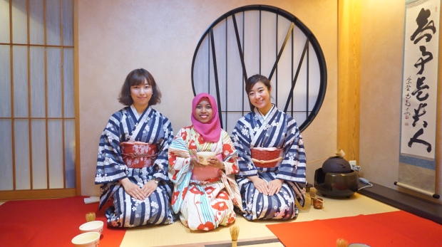 CA Jepang : tea ceremony